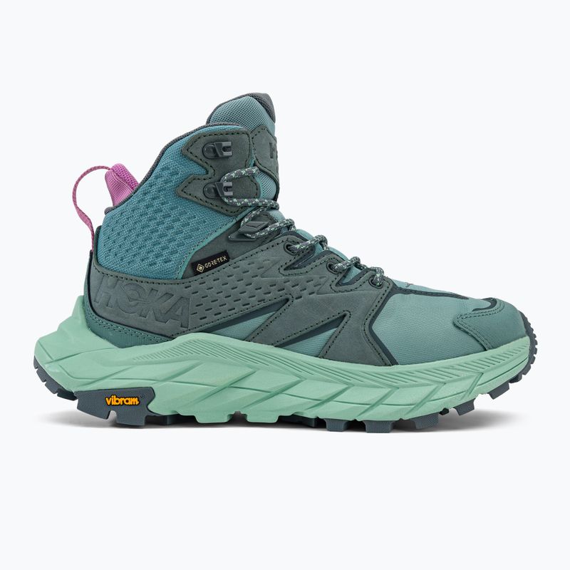 Buty turystyczne damskie HOKA Anacapa Mid GTX trellis/mist green 4