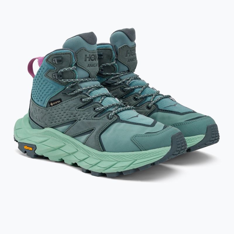Buty turystyczne damskie HOKA Anacapa Mid GTX trellis/mist green 6