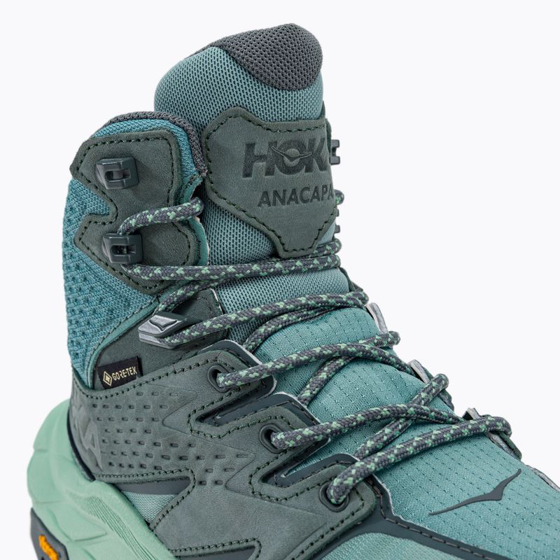 Buty turystyczne damskie HOKA Anacapa Mid GTX trellis/mist green 12