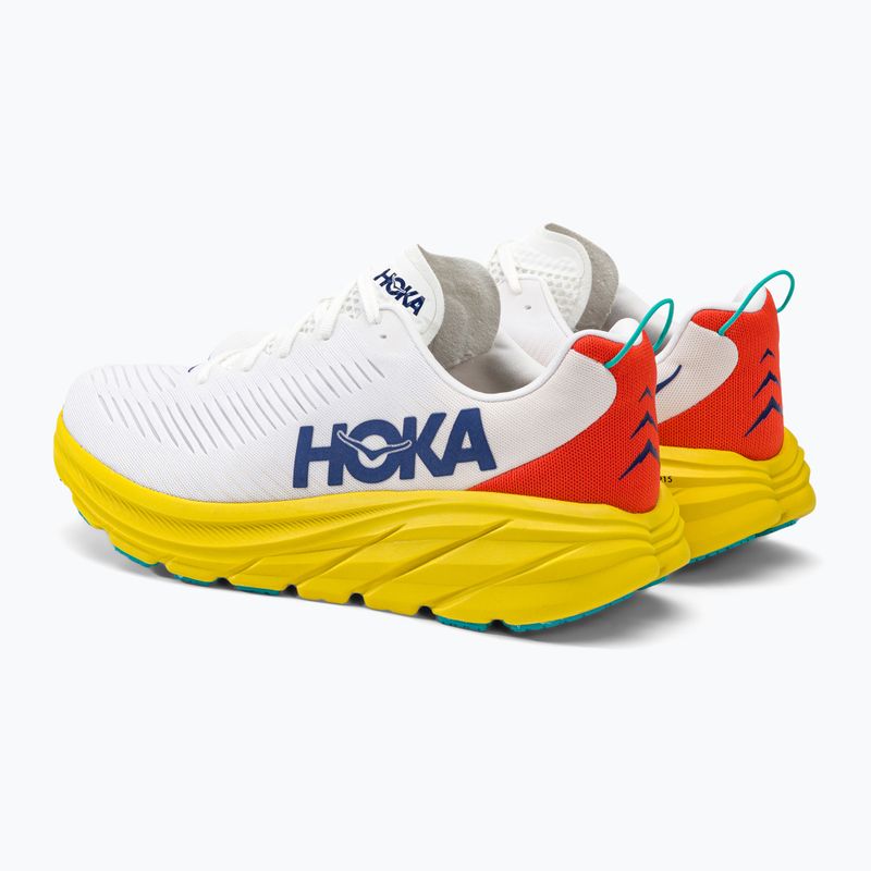 Buty do biegania męskie HOKA Rincon 3 white/eggnog 4