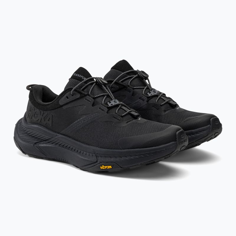 Buty męskie HOKA Transport black/black 4