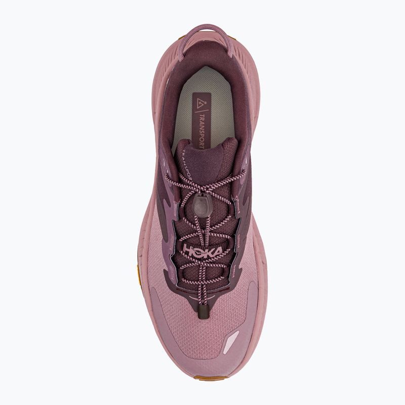 Buty damskie HOKA Transport raisin/wistful mauve 5