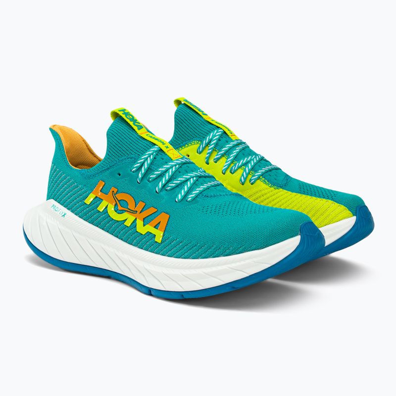 Buty do biegania męskie HOKA Carbon X 3 ceramic/evening primrose 3