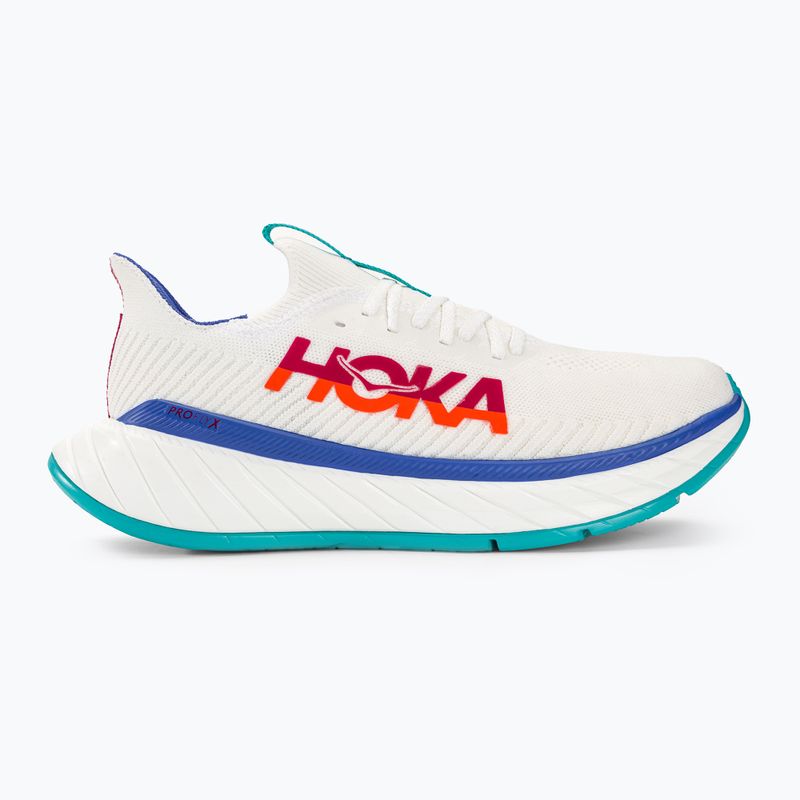 Buty do biegania męskie HOKA Carbon X 3 white/flame 2