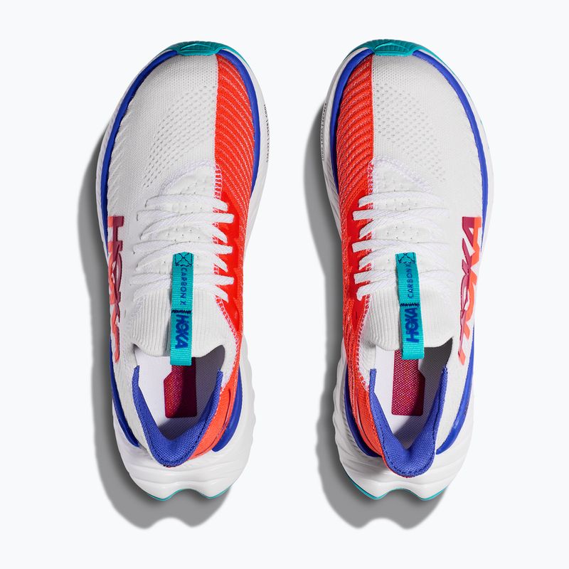 Buty do biegania męskie HOKA Carbon X 3 white/flame 11