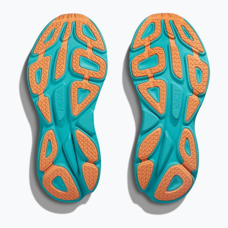 Buty do biegania męskie HOKA Bondi 8 ice flow/bit of blue 4