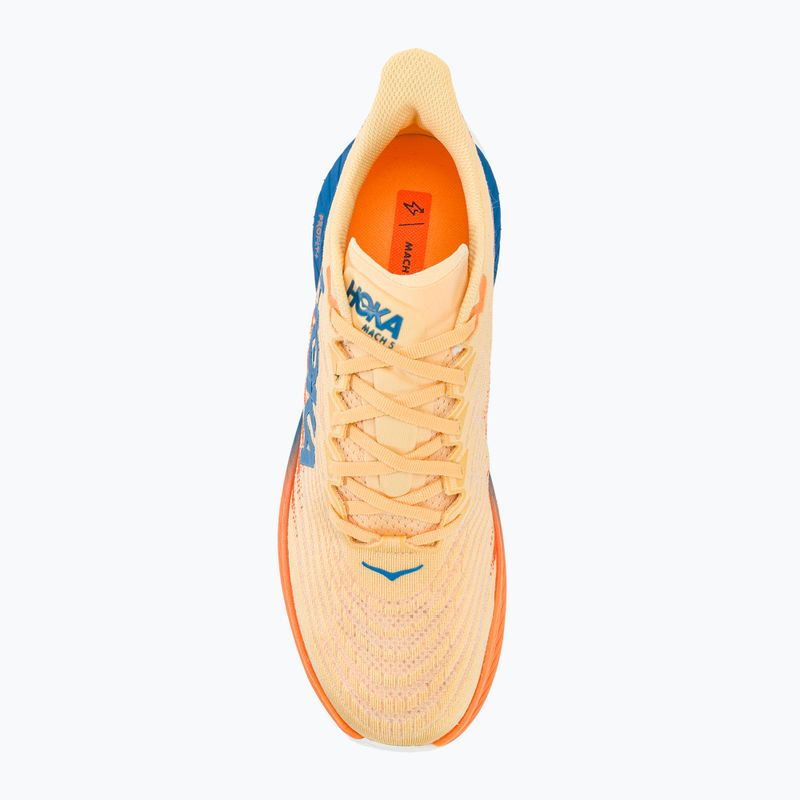 Buty do biegania męskie HOKA Mach 5 impala/vibrant orange 6