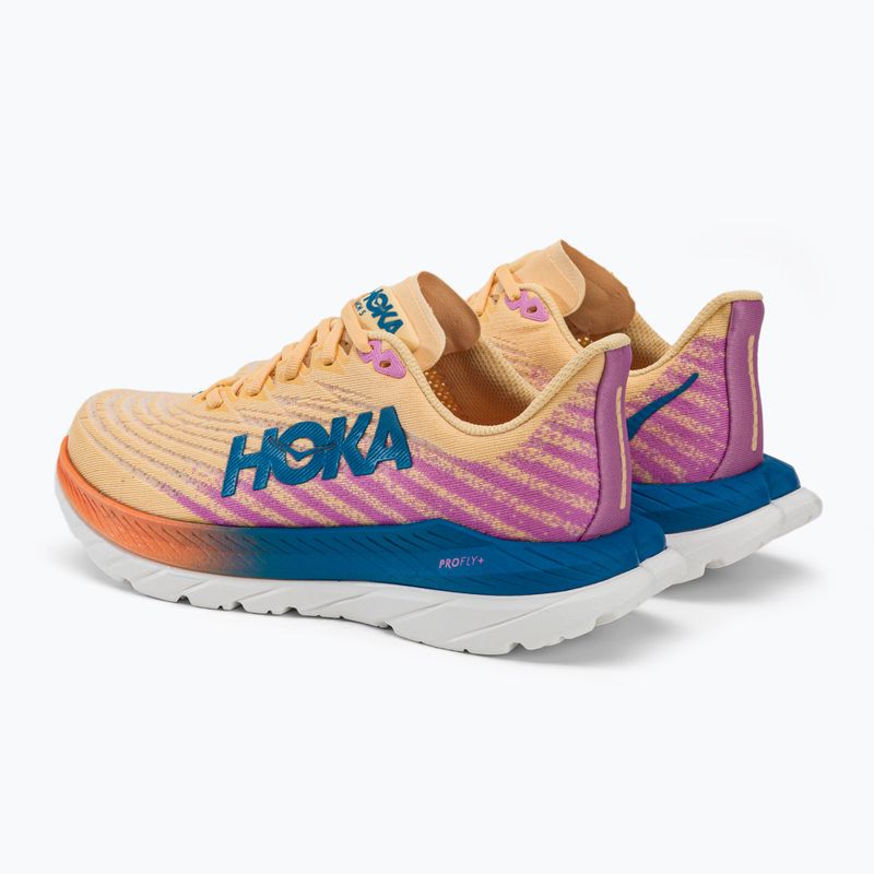 Buty do biegania damskie HOKA Mach 5 impala/cyclamen 4