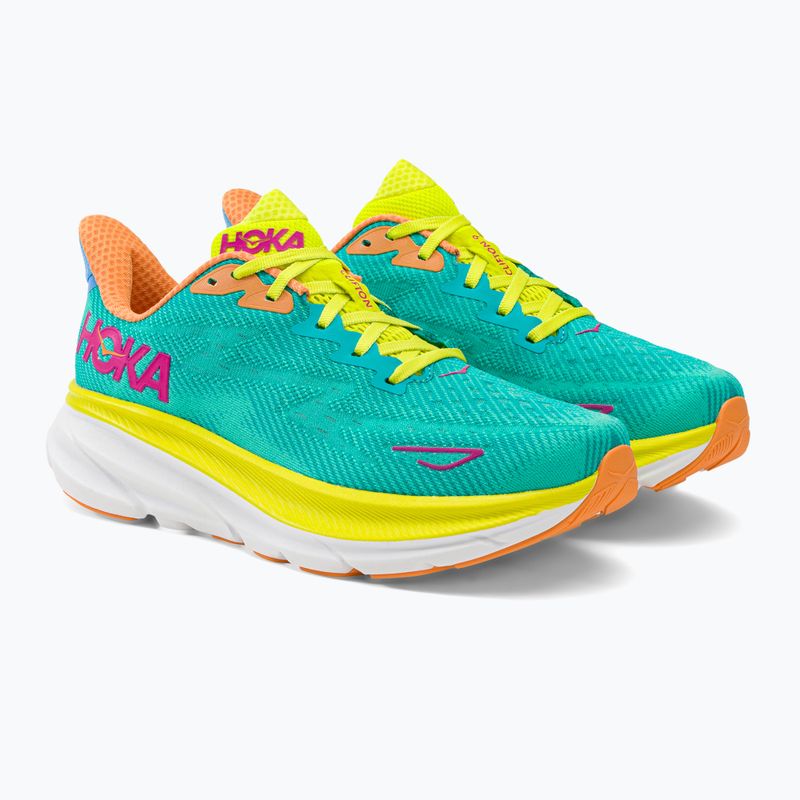 Buty do biegania męskie HOKA Clifton 9 ceramic/evening primrose 4
