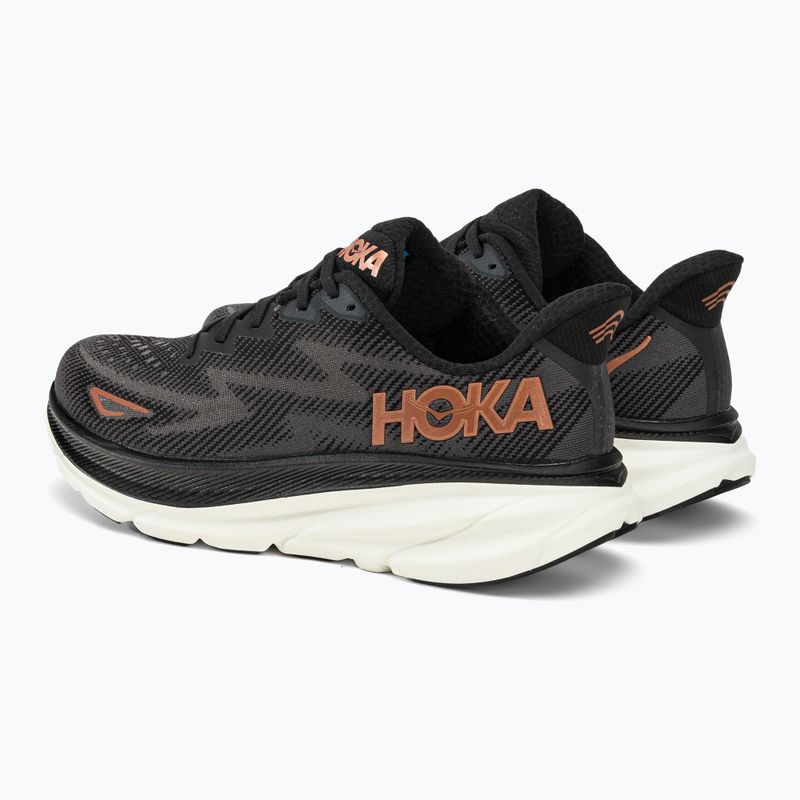 Buty do biegania damskie HOKA Clifton 9 black/copper 4