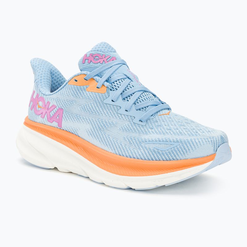 Buty do biegania damskie HOKA Clifton 9 airy blue/ice water