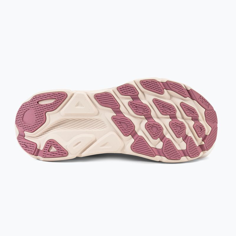 Buty do biegania damskie HOKA Clifton 9 pale mauve/peach whip 5