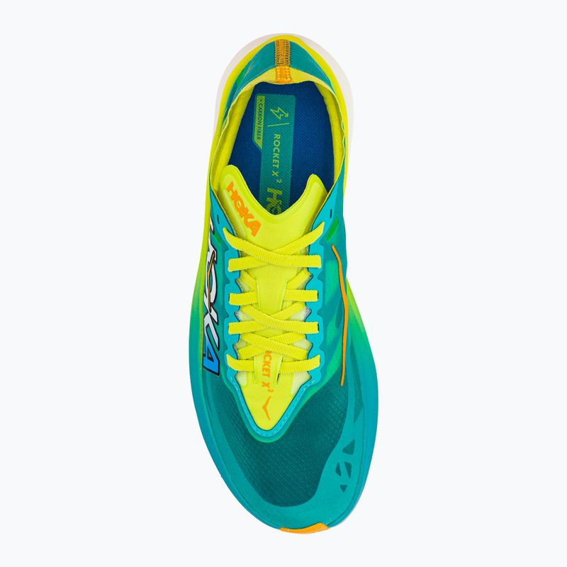 Buty do biegania HOKA Rocket X 2 ceramic/evening primrose 5