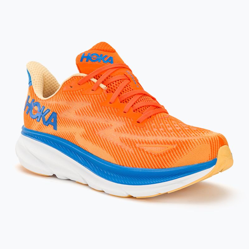 Buty do biegania męskie HOKA Clifton 9 Wide vibrant orange/impala