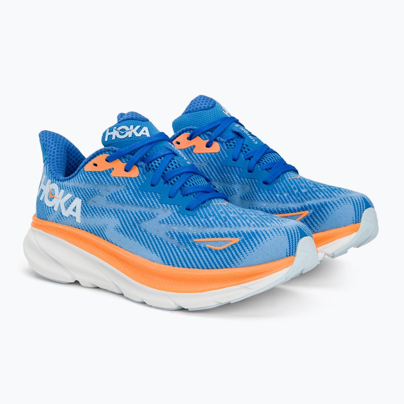 Buty do biegania męskie HOKA Clifton 9 Wide coastal sky/all aboard 4