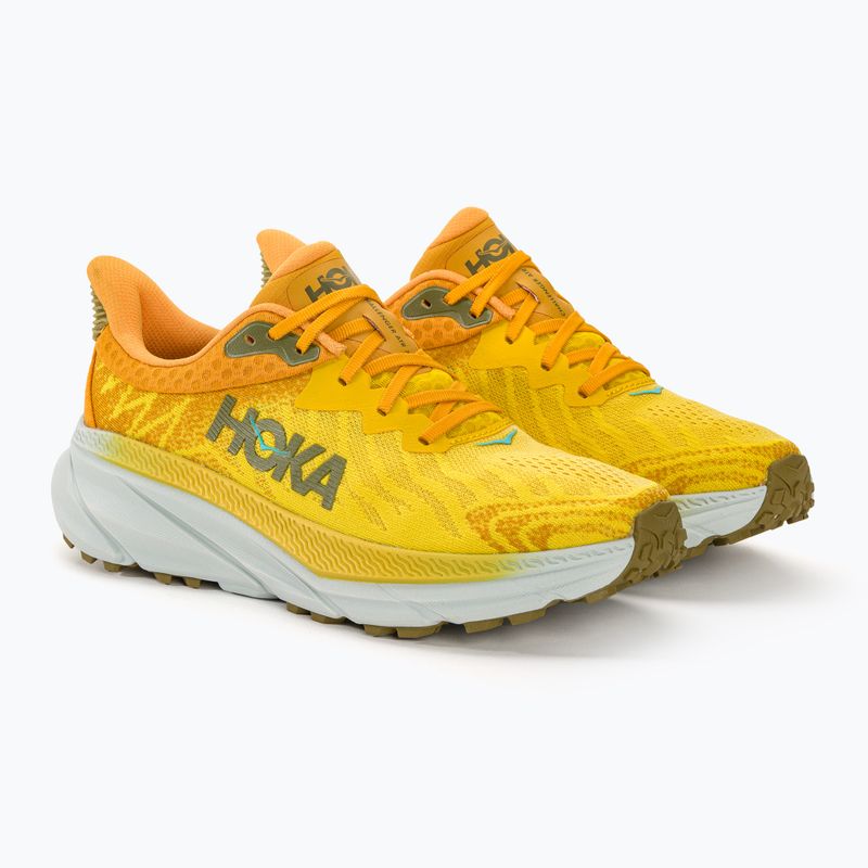 Buty do biegania męskie HOKA Challenger ATR 7 passion fruit/golden yellow 4