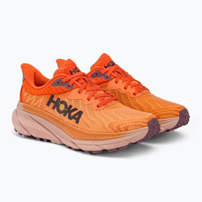 Buty do biegania damskie HOKA Challenger ATR 7 mock orange/vibrant orange 3