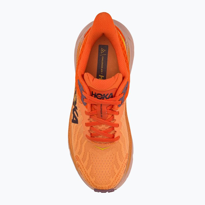 Buty do biegania damskie HOKA Challenger ATR 7 mock orange/vibrant orange 5