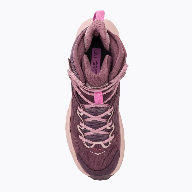 Buty turystyczne damskie HOKA Anacapa Breeze Mid raisin/pale mauve 7