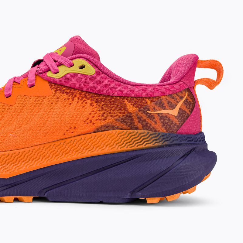 Buty do biegania damskie HOKA Challenger 7 GTX vibrant orange/pink yarrow 11