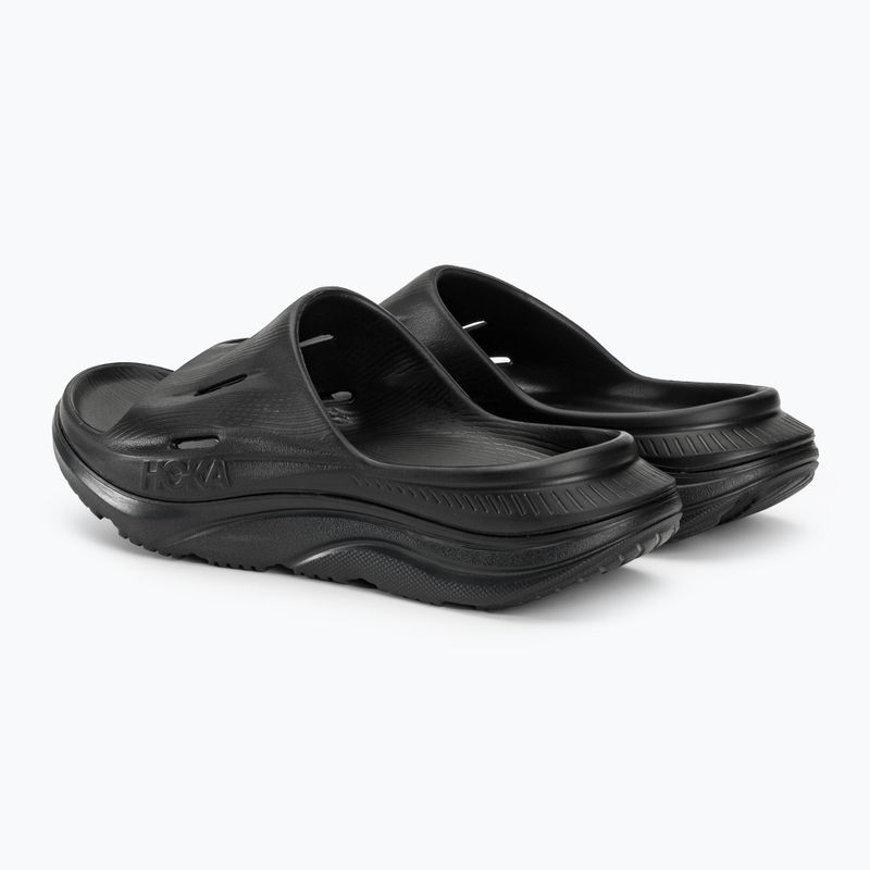 Klapki HOKA ORA Recovery Slide 3 black/black 4