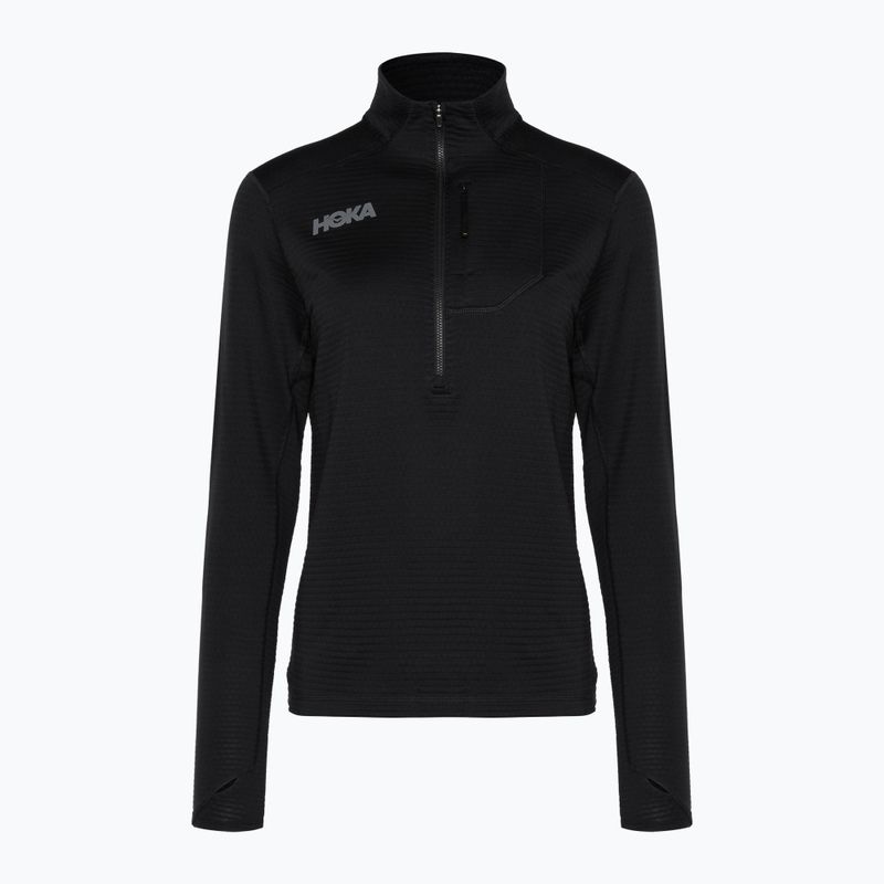 Bluza do biegania damska HOKA 1/2 Zip black