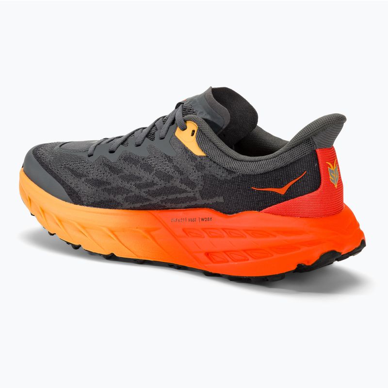 Buty do biegania męskie HOKA Speedgoat 5 Wide castlerock/flame 3