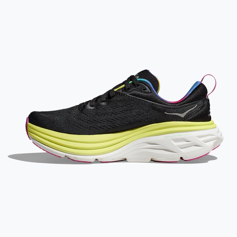 Buty do biegania męskie HOKA Bondi 8 black/citrus glow 3