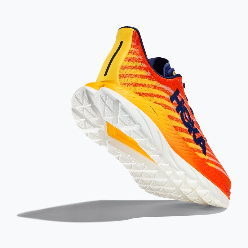 Buty do biegania męskie HOKA Mach 5 flame/dandelion 14