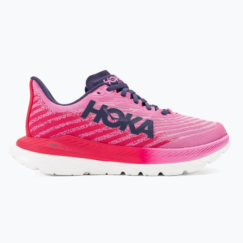 Buty do biegania damskie HOKA Mach 5 raspberry/strawberry 2