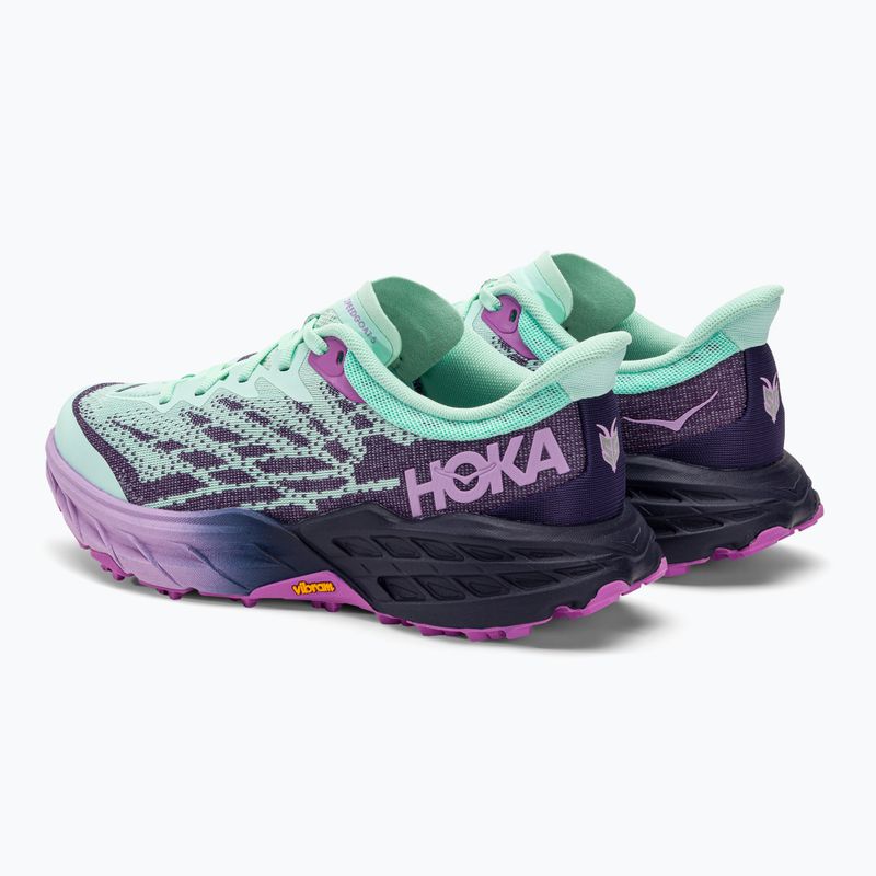 Buty do biegania damskie HOKA Speedgoat 5 sunlit ocean/night sky 4