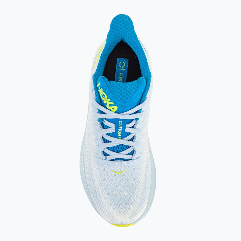 Buty do biegania męskie HOKA Clifton 9 Wide ice water/evening primrose 6