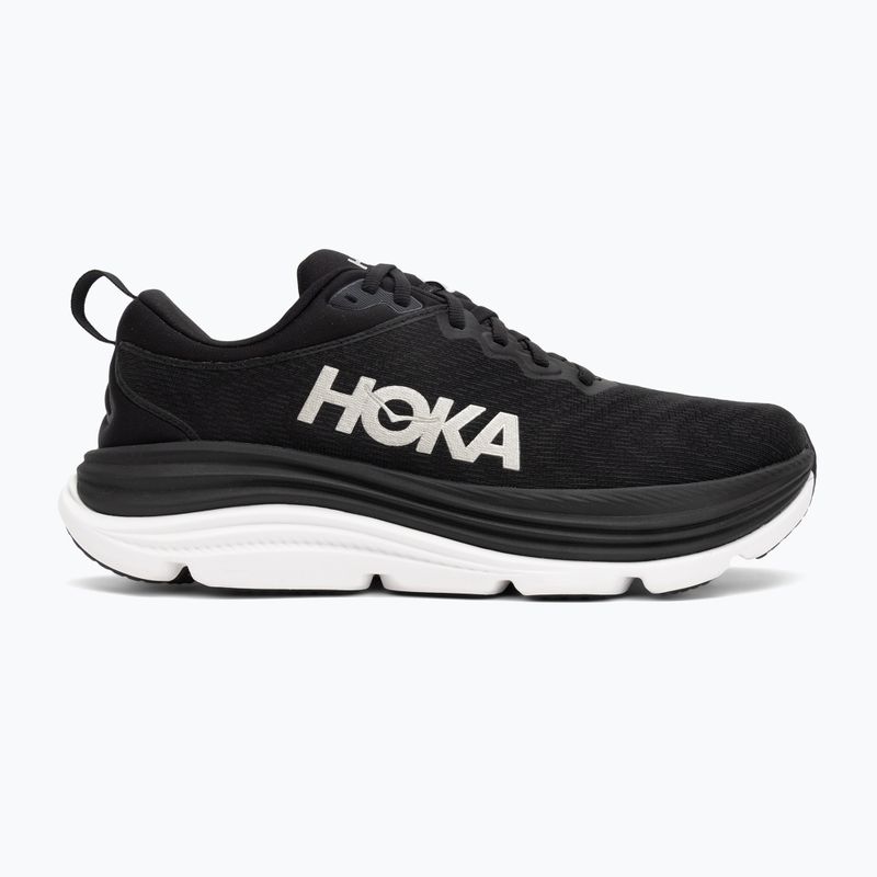 Buty do biegania męskie HOKA Gaviota 5 Wide black/white 2