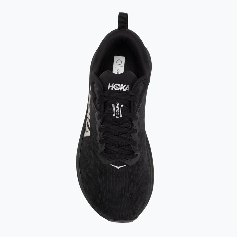 Buty do biegania męskie HOKA Gaviota 5 Wide black/white 5