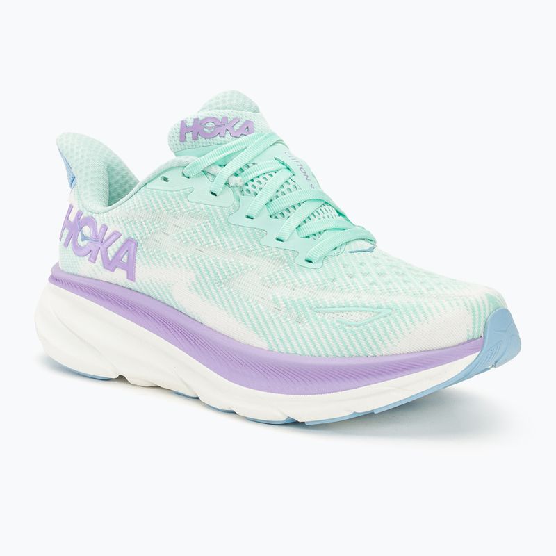 Buty do biegania damskie HOKA Clifton 9 Wide sunlit ocean/lilac mist