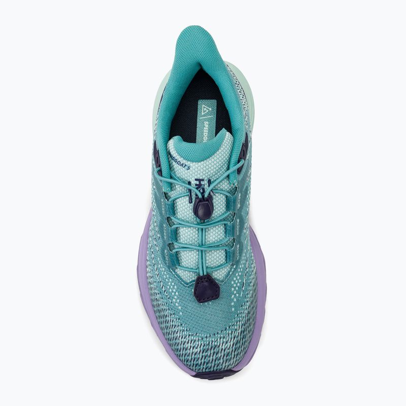 Buty do biegania dziecięce HOKA Speedgoat 5 ocean mist/lilac mist 5