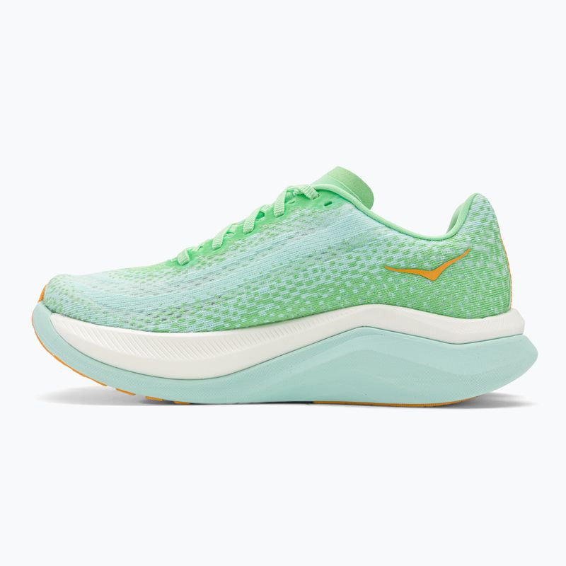 Buty do biegania damskie HOKA Mach X lime glow/sunlit ocean 10