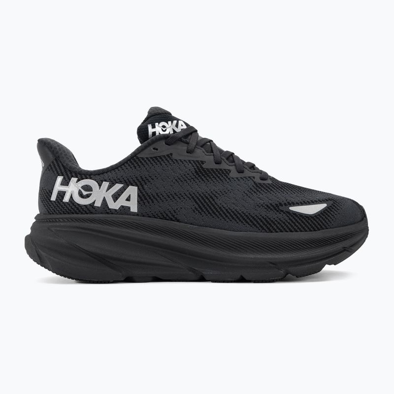 Buty do biegania męskie HOKA Clifton 9 GTX black/black 2