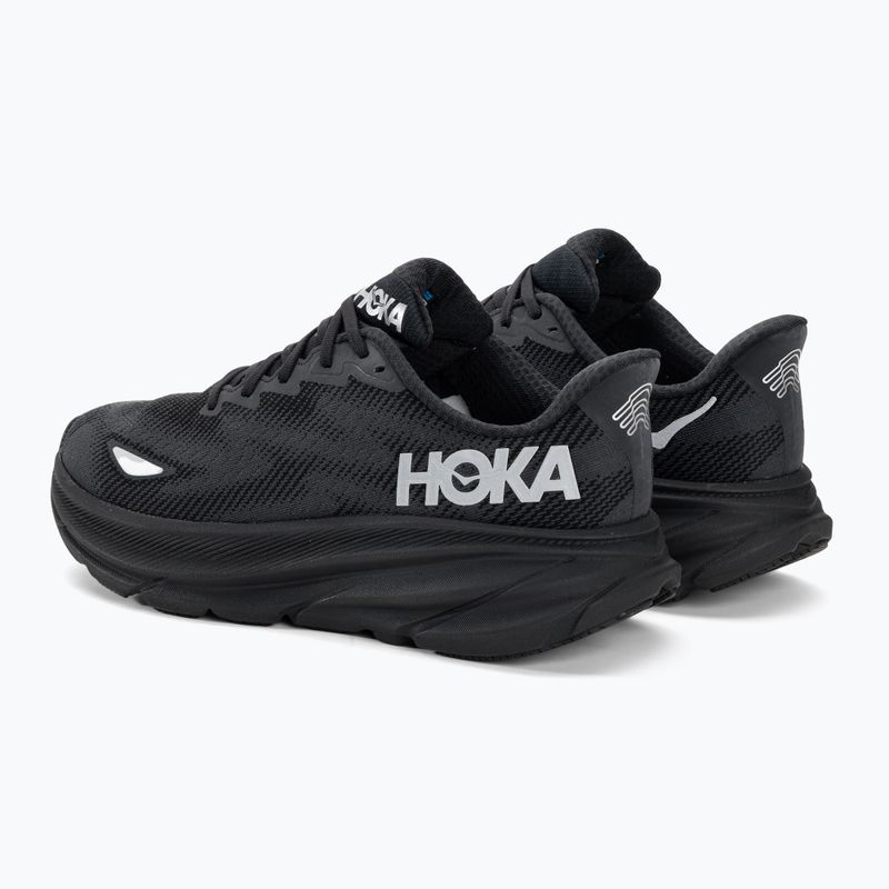 Buty do biegania męskie HOKA Clifton 9 GTX black/black 3