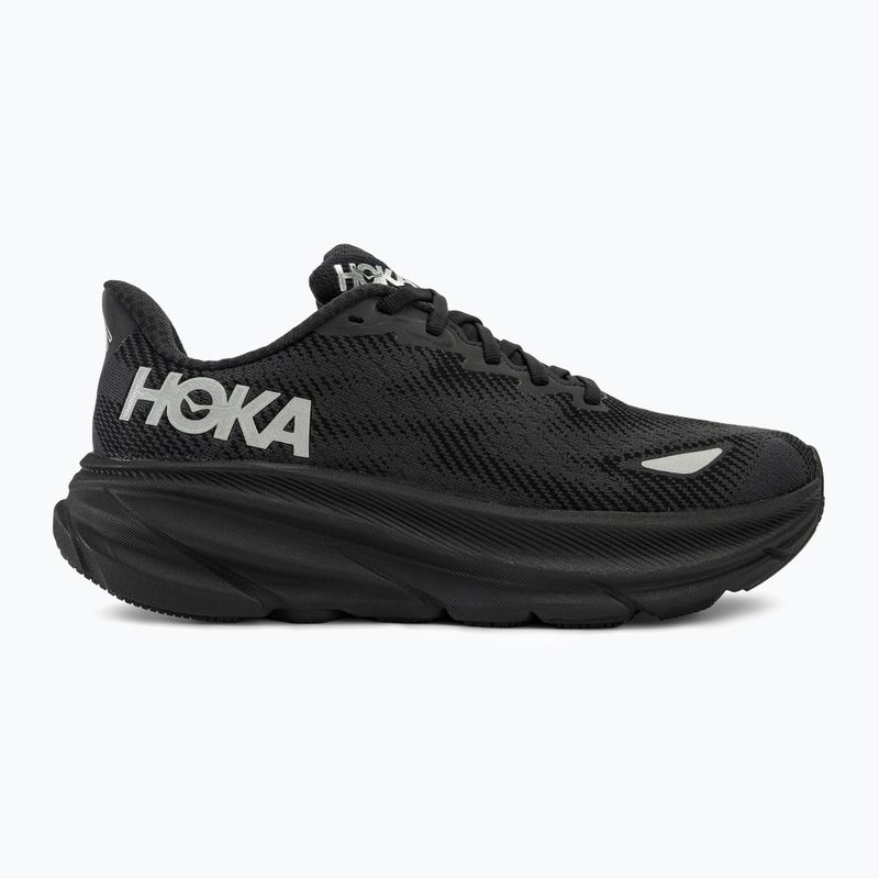 Buty do biegania damskie HOKA Clifton 9 GTX black/black 2