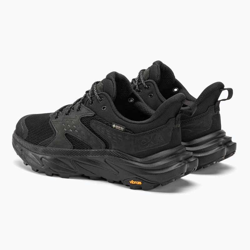Buty turystyczne męskie HOKA Anacapa 2 Low GTX black/black 4