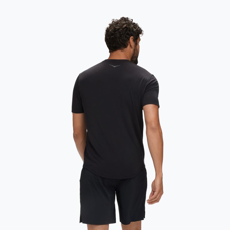 Koszulka do biegania męska HOKA Essential Tee black 3