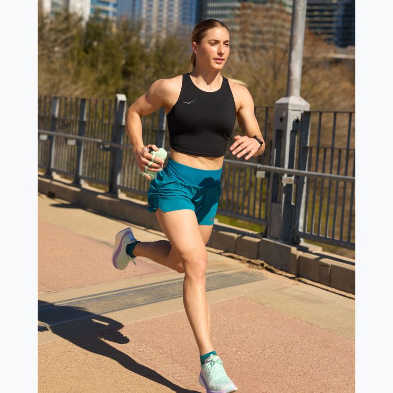 Biustonosz treningowy HOKA Elaro Crop black 4