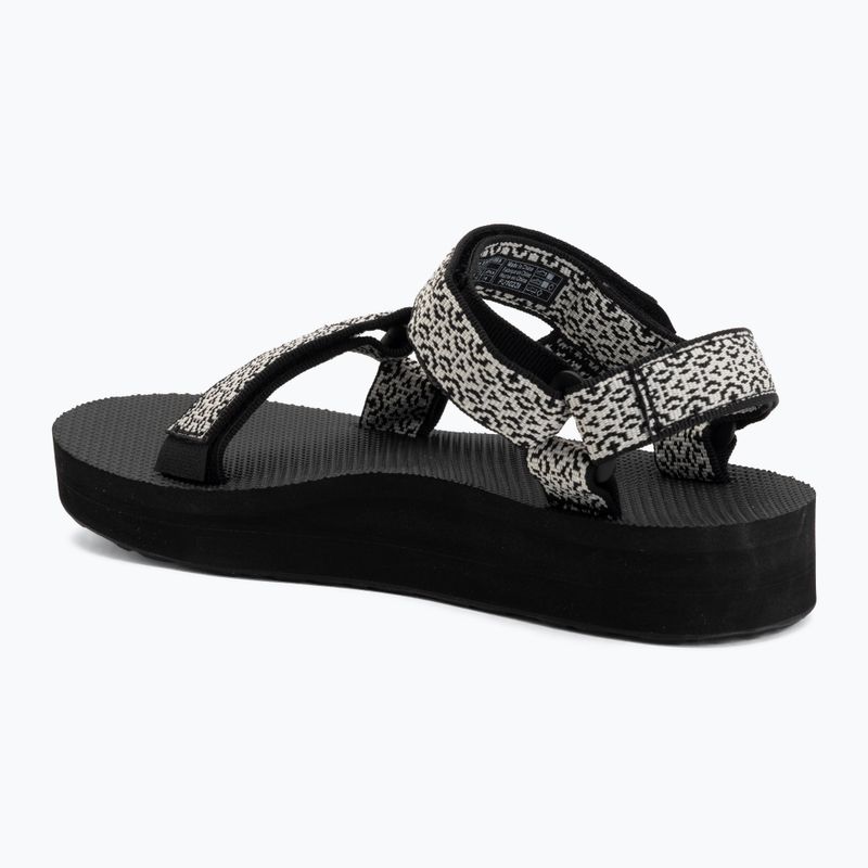 Sandały damskie Teva Midform Universal black/white 3