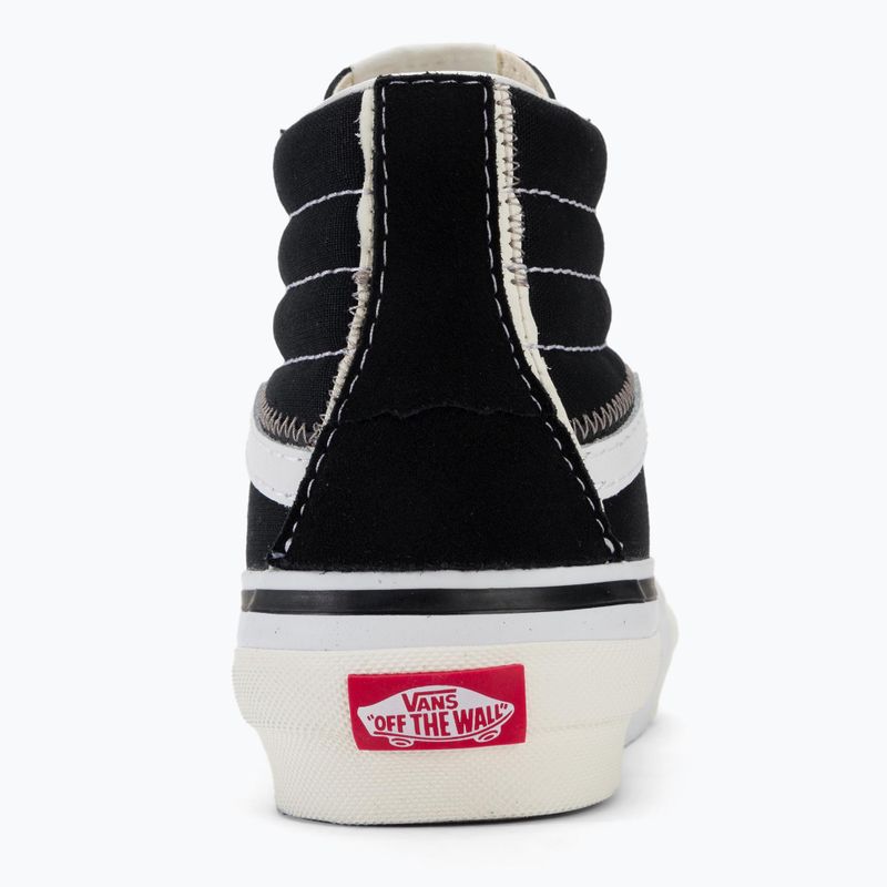 Buty Vans SK8-Hi Reconstruct black/true white 6