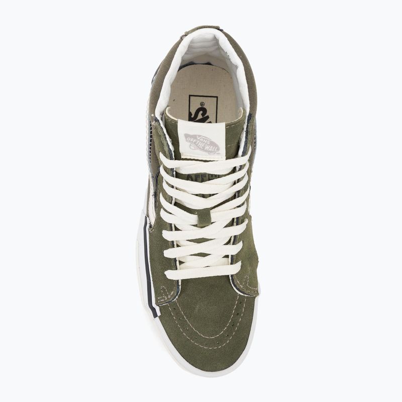 Buty Vans SK8-Hi Reconstruct olive camo 5