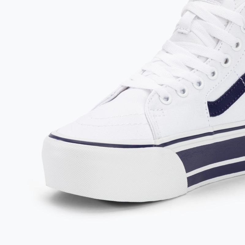 Buty Vans UA SK8-Hi Tapered Stackform Sport Stripes navy true/white 7