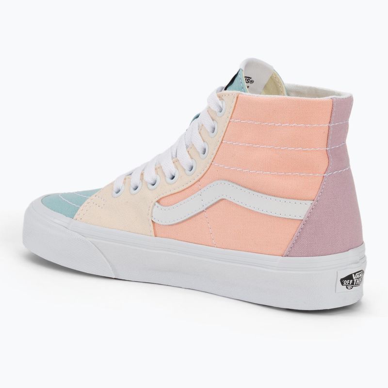 Buty Vans UA SK8-Hi Tapered Pastel Block multi/true white 3