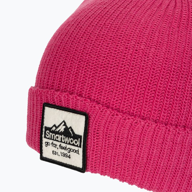 Czapka zimowa Smartwool Smartwool Patch power pink 4