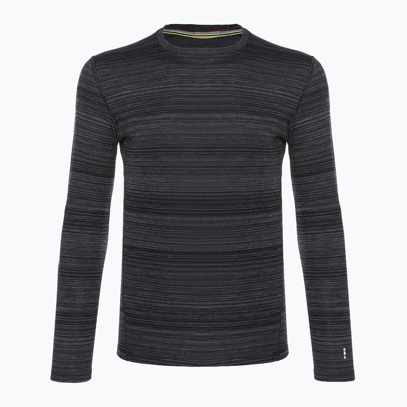 Longsleeve termoaktywny męski Smartwool Merino 250 Baselayer Crew Boxed black color shift